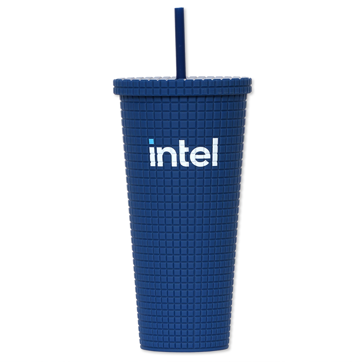 24 oz Recycled Squared Tumbler with Straw